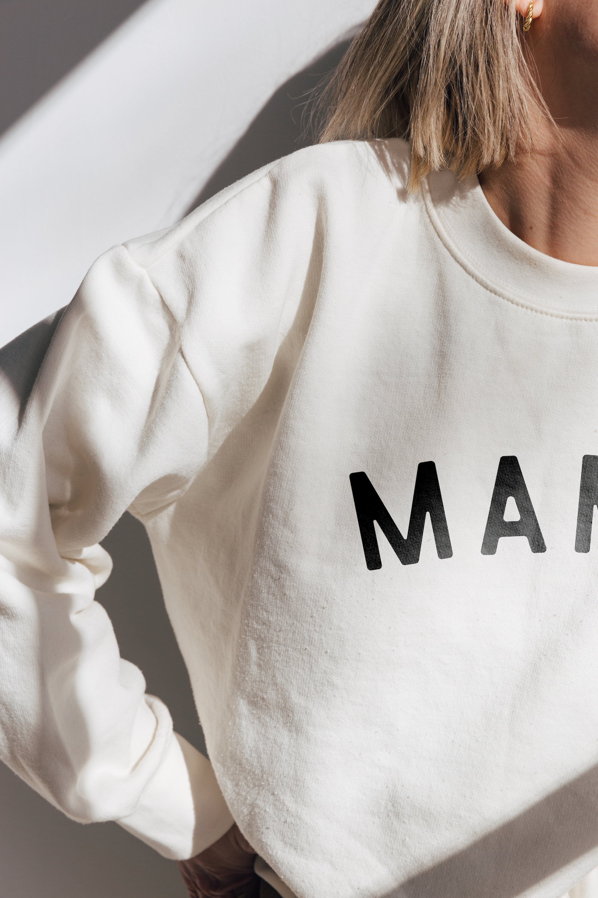 MAMA Sweatshirt, MAMA Sweatshirts, Sweatshirts for Moms, Apparel for Moms, Made by Motherhood by Kelly Zugay 2