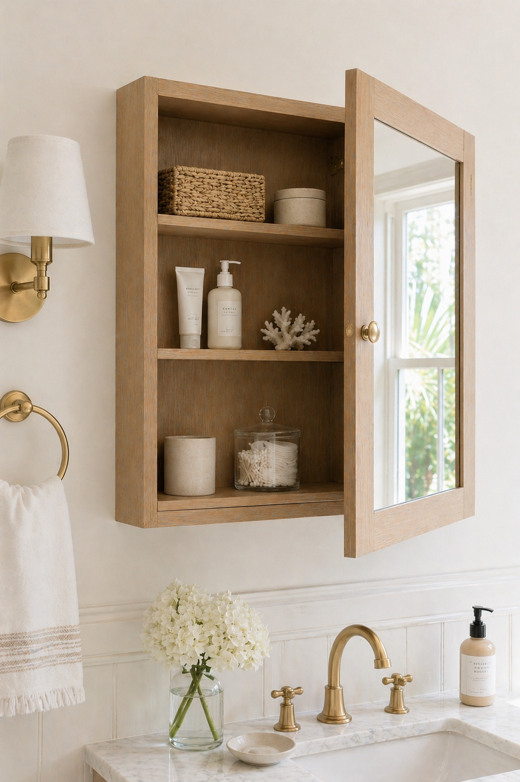 Declutter Your Bathroom Cabinet - Medicine Cabinet - 30 Spaces in 30 Days - Kelly Zugay Mom Blog