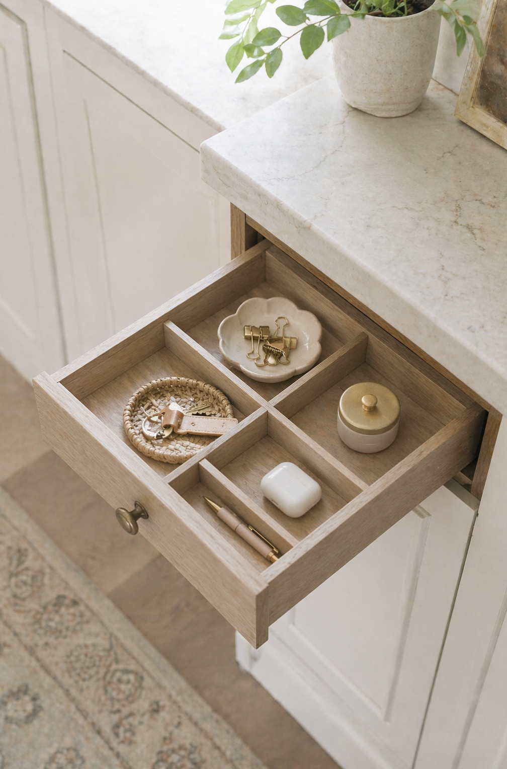 Declutter Your Junk Drawer - 30 Spaces in 30 Days with Kelly Zugay - Mom Blog