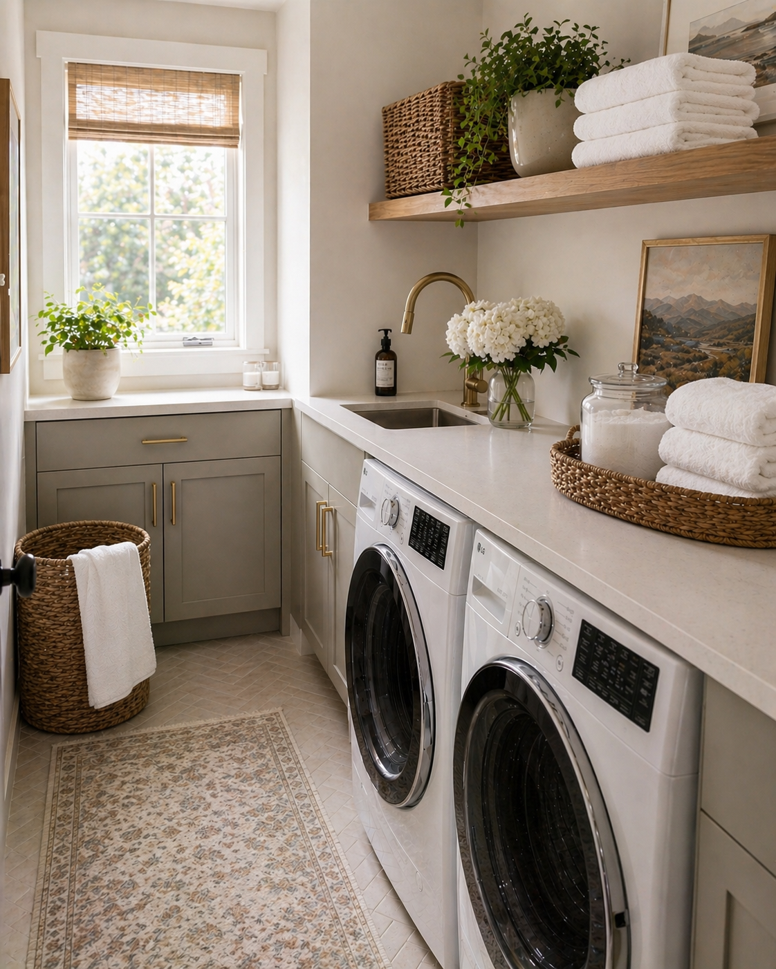 Declutter Your Laundry Room - 30 Spaces in 30 Days Decluttering Challenge by Kelly Zugay - Florida Mom Blog