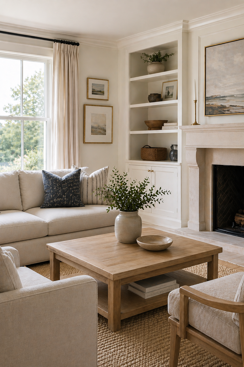 Declutter Your Living Room Surfaces - 30 Spaces in 30 Days by Kelly Zugay - Florida Mom Blog