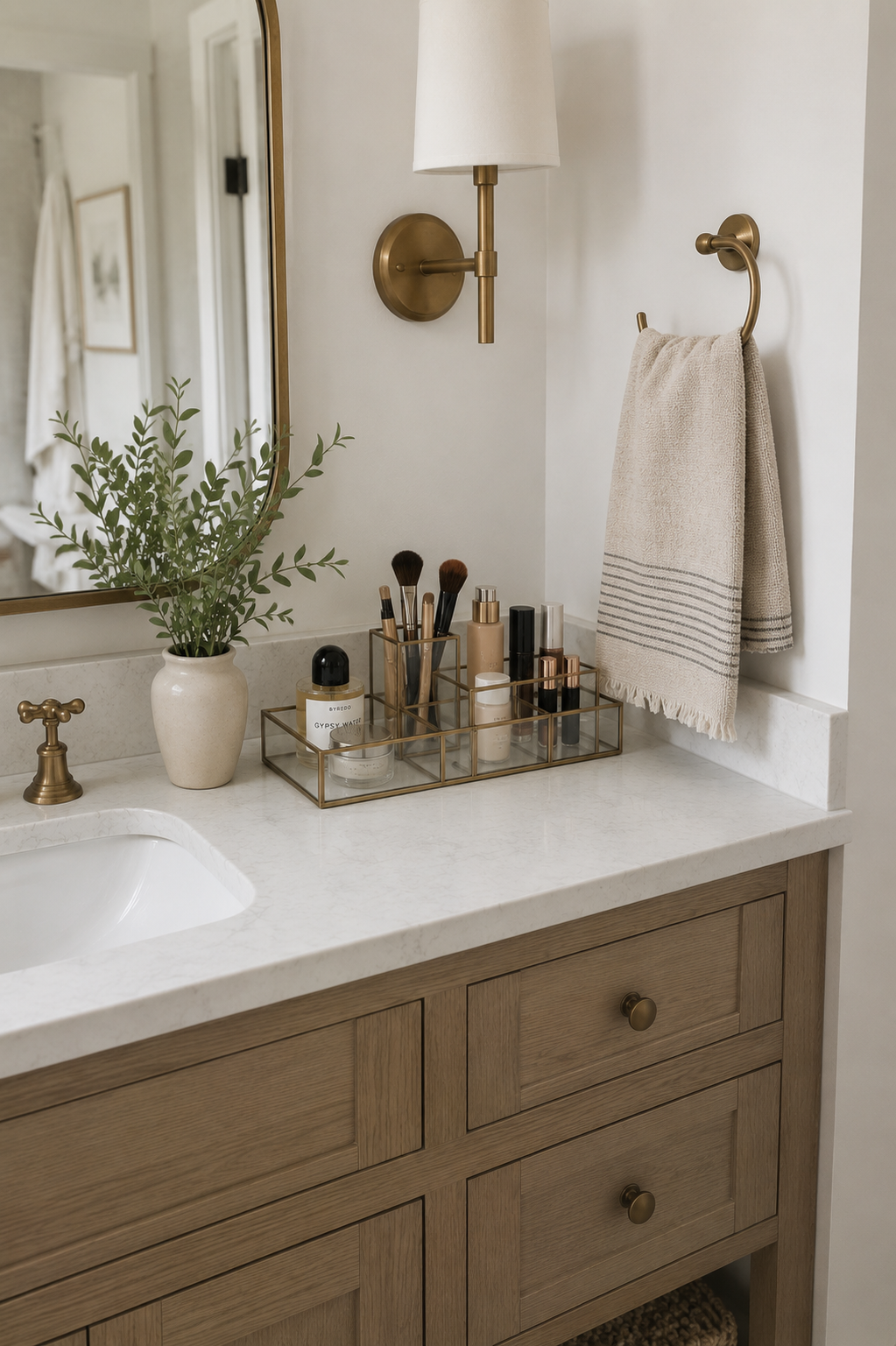 Declutter Your Bathroom Vanity - Kelly Zugay - Florida Mom Blog