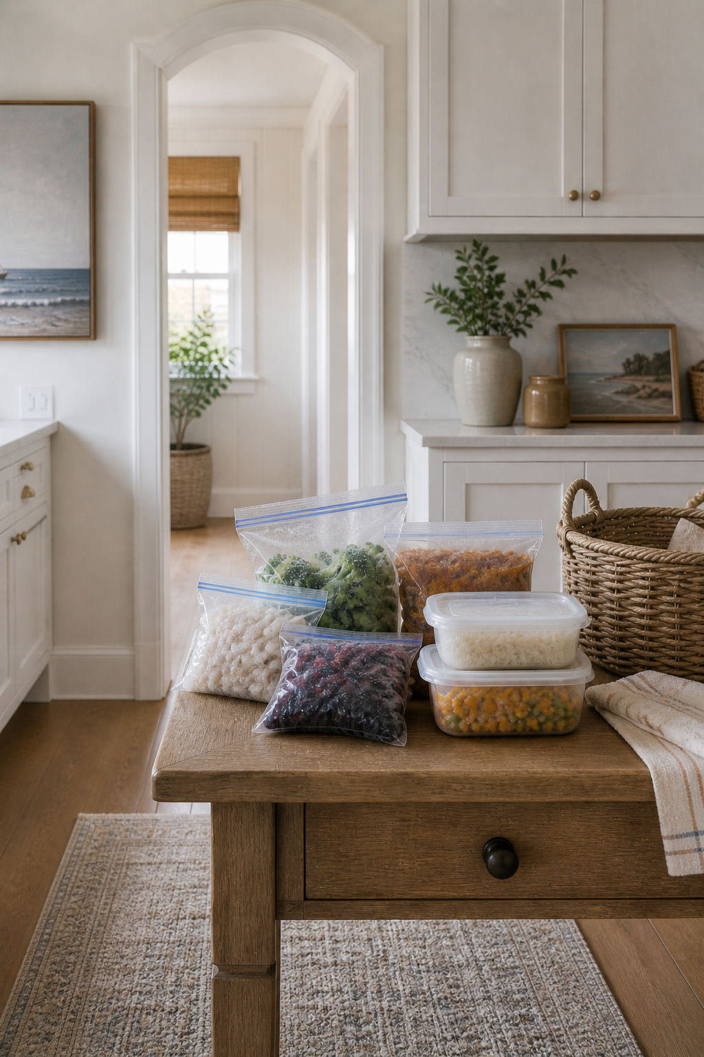 How to Declutter Your Freezer, 30 Spaces in 30 Days Decluttering Challenge by Kelly Zugay Mom Blog